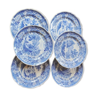 Set of 6 Burgenland flat plates by Villeroy & Bosch