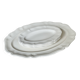 Shaped plates and dishes in Sarreguemines earthenware.