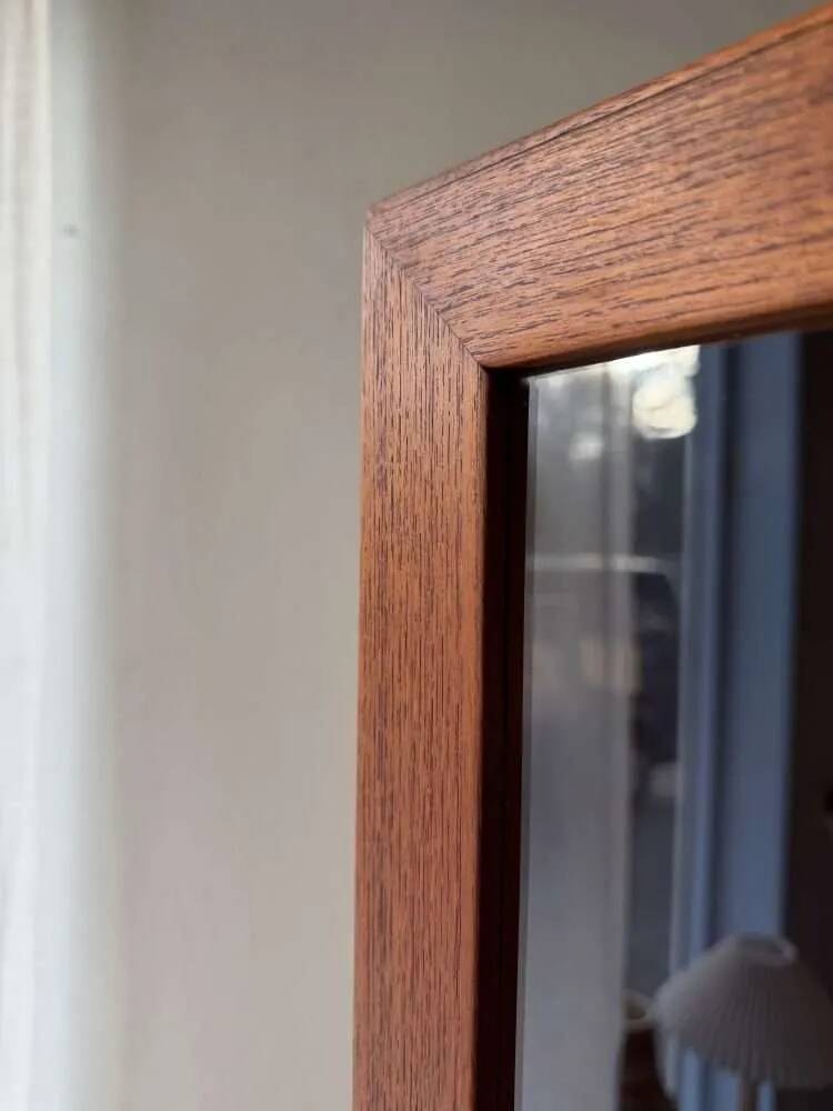 Teak display cabinet Omann Jun Danish design from the 1960s.