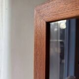 Teak display cabinet Omann Jun Danish design from the 1960s.