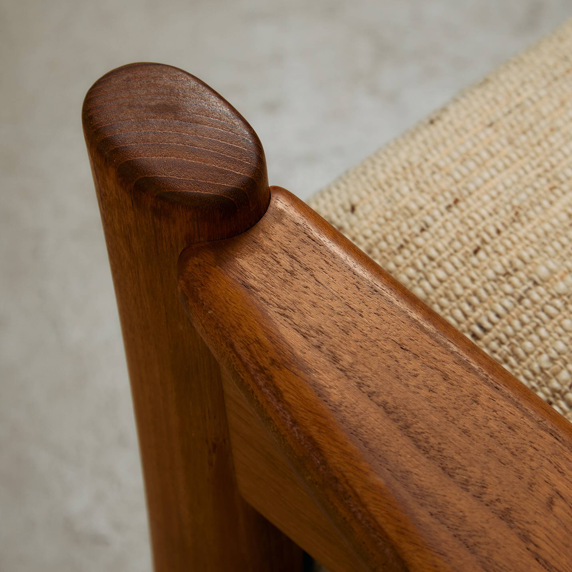 Dyrlund Three-Seater Sofa in Solid Teak