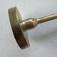 Ancienne lampe potence en laiton et opaline