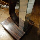 Large Art Deco Macassar Ebony Floor Lamp / Stand, circa 1930