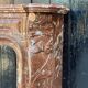 Louis XV style fireplace in Rance marble