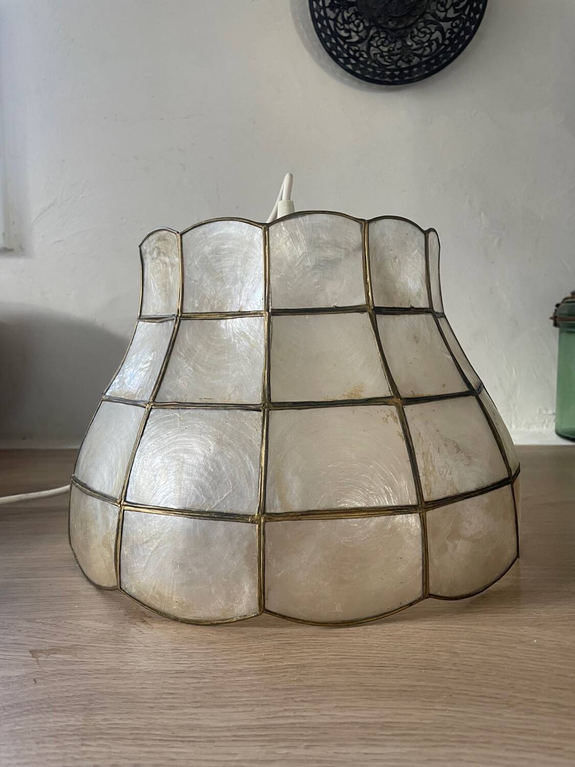 Suspension en nacre 30cm