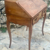 Louis XV style solid wood sloping desk.
