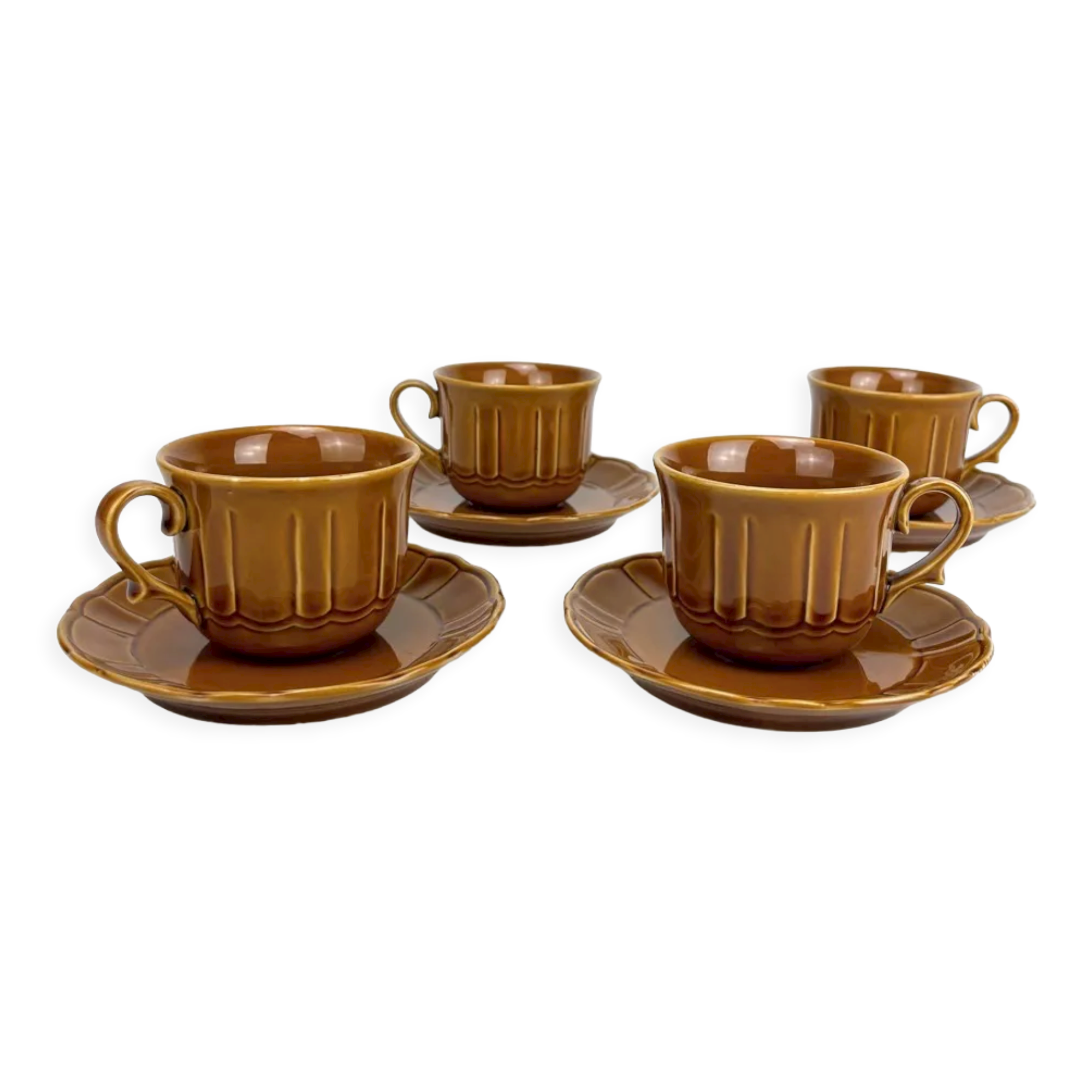 Coffee cups Tognana caramel 70s