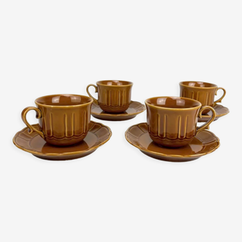 Coffee cups Tognana caramel 70s