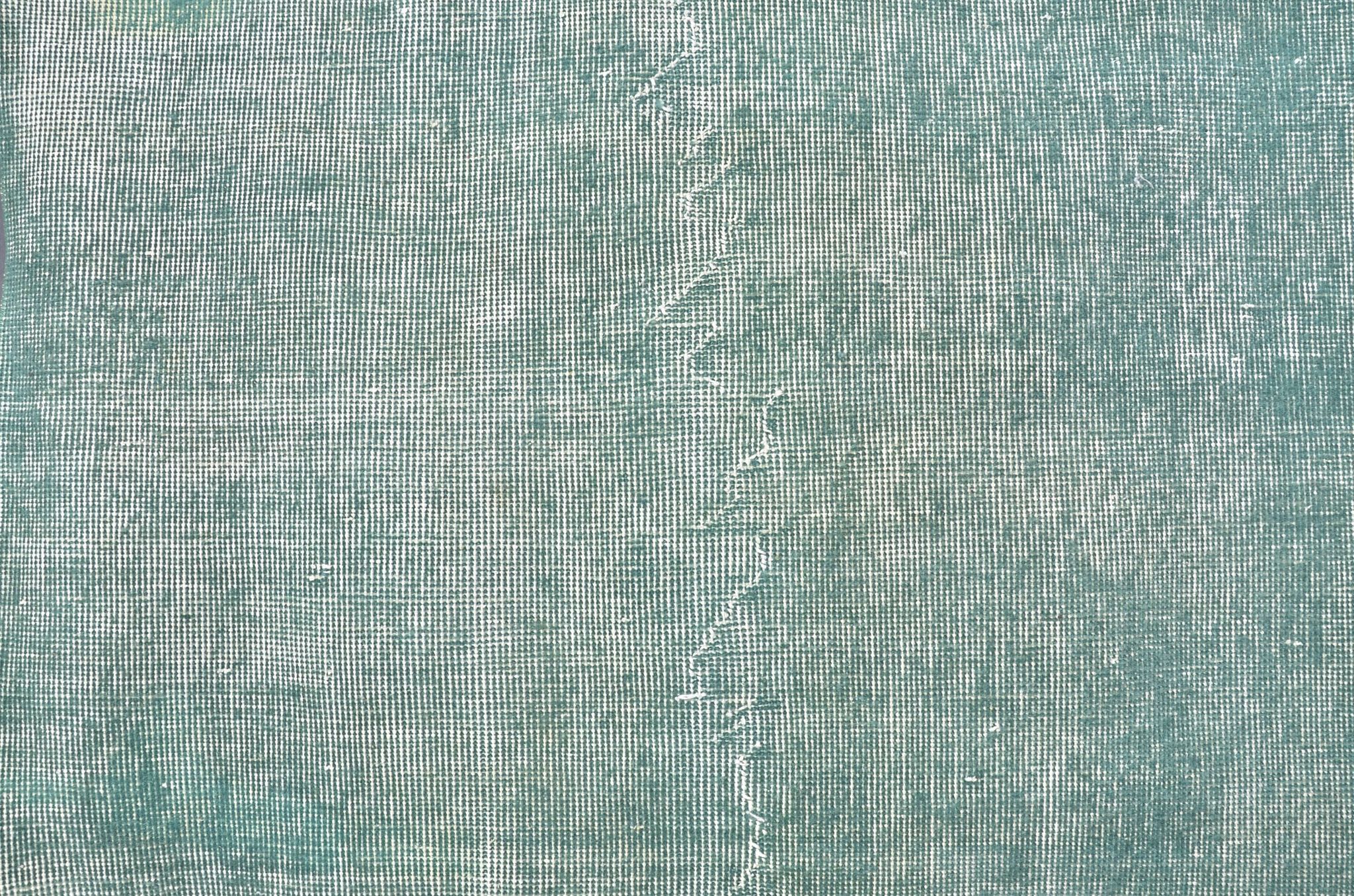 Tapis de couloir vintage turquoise sku1354