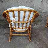 Rattan living room