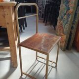 Vintage Dormitory Nightstand Chair