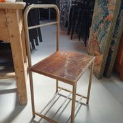 Chaise Chevet d’Internat Vintage