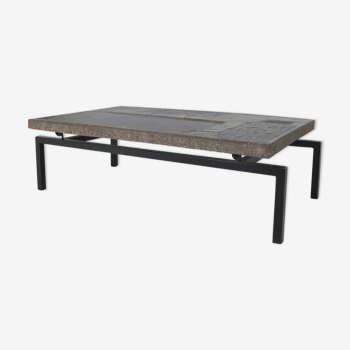 Table basse de Paul Kingma, années 1960