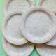 Lot of 10speckled pastel plates quadrifoglio