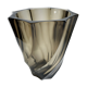 Smoked glass vase 70s