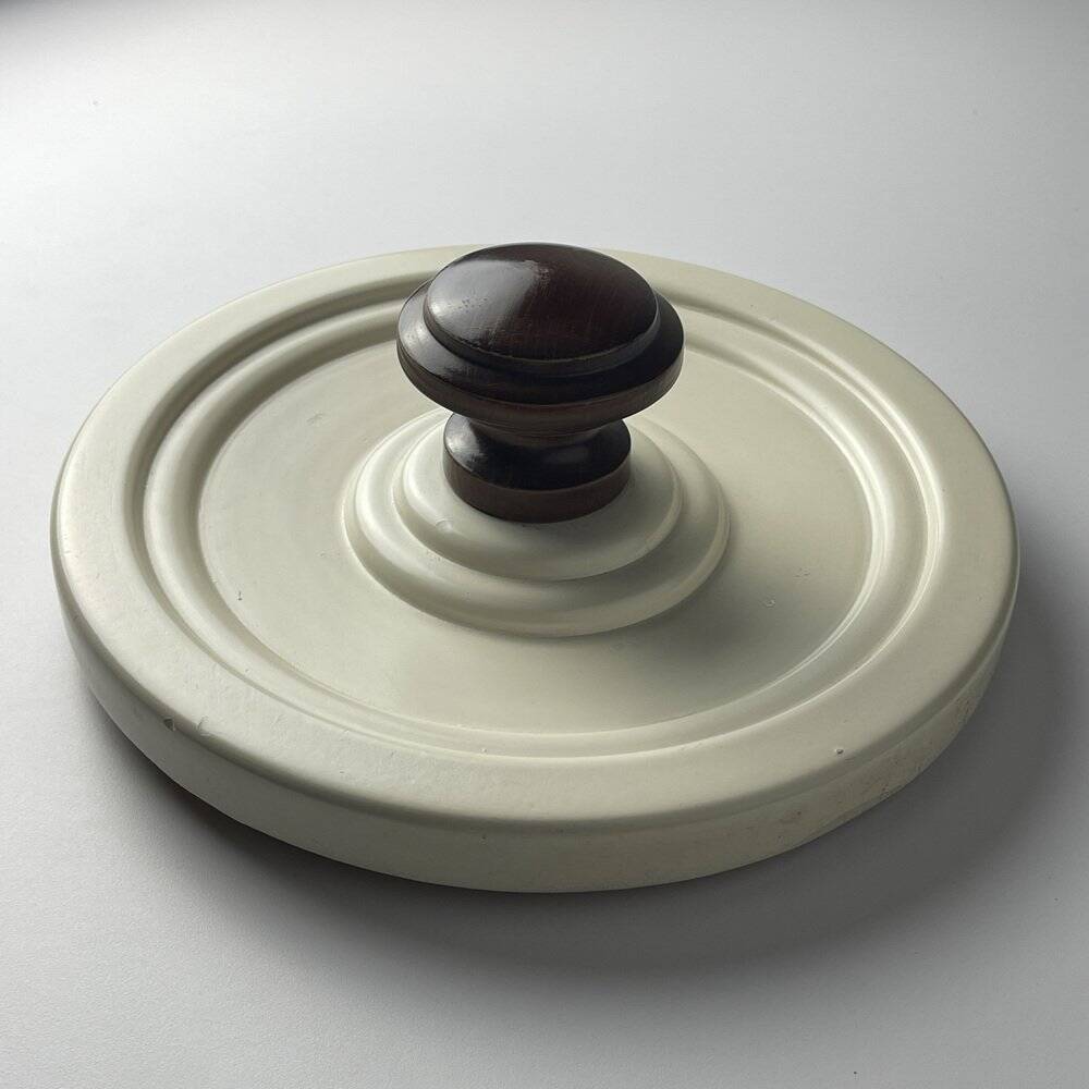 Wooden coat rack in Art Deco style, Italy, 1960s