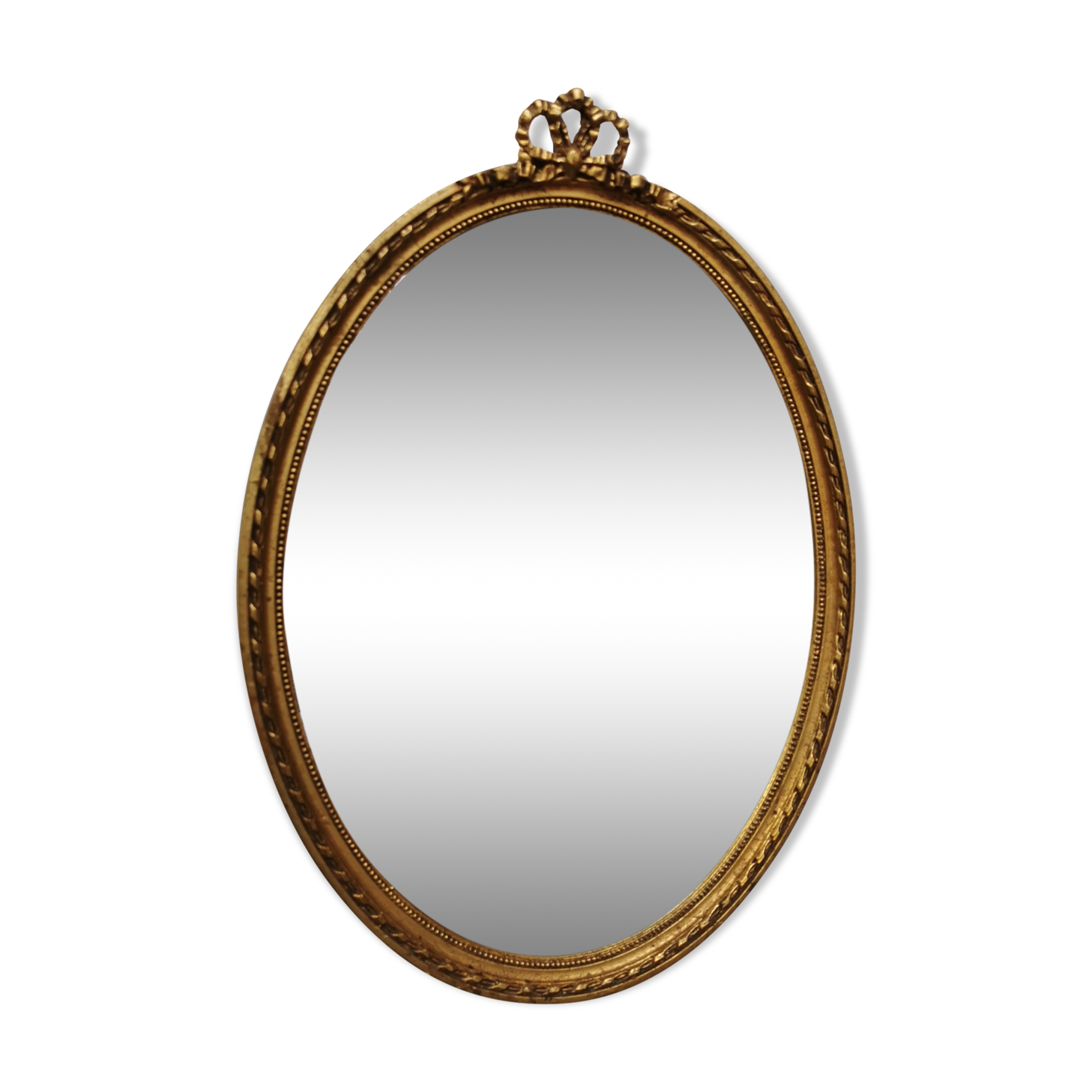 Vintage gold mirror 46cm x 33cm