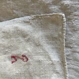 Nappe de ferme de réserve en lin brut 19e L260cm