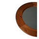 Wall mirror in solid pine by Glasmäster Markaryd, Sweden, 1960s.