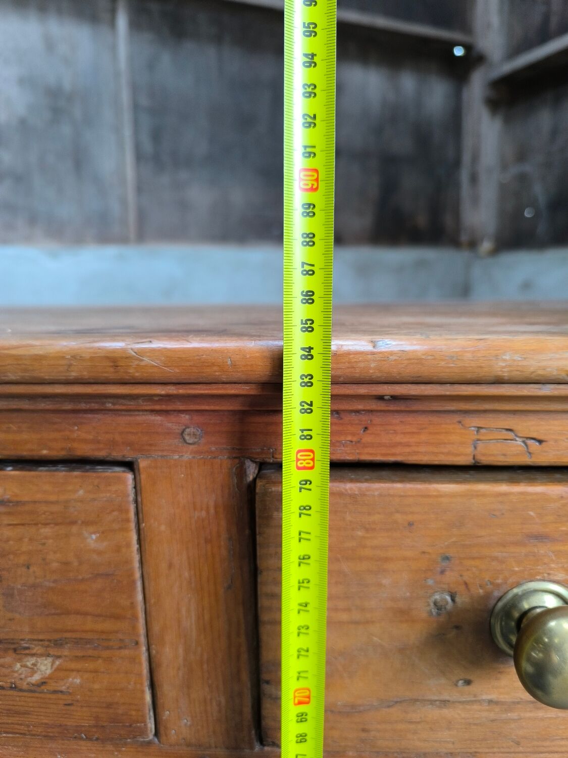 Pine sideboard from 1900