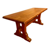 Solid oak coffee table