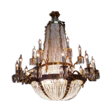 Chandelier with tassels