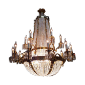 Chandelier with tassels