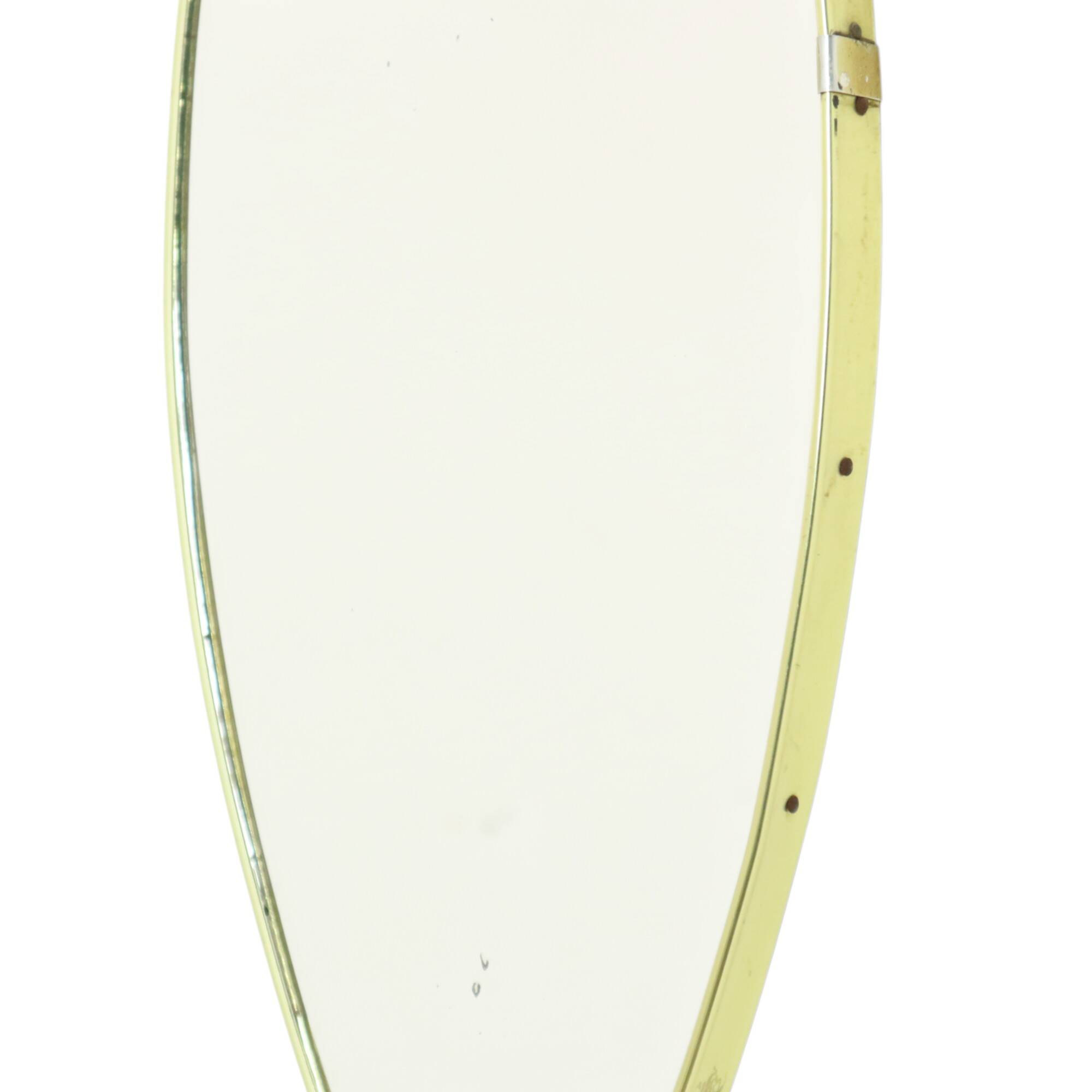 Mid Century Modern Freeform Mirror 50s Rockabilly