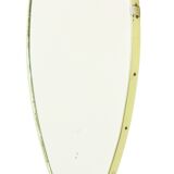 Miroir de forme libre moderne du milieu du siècle, style rockabilly des années 50