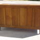 Buffet Art Déco avec guérites et miroir