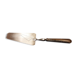 Silver metal pie shovel