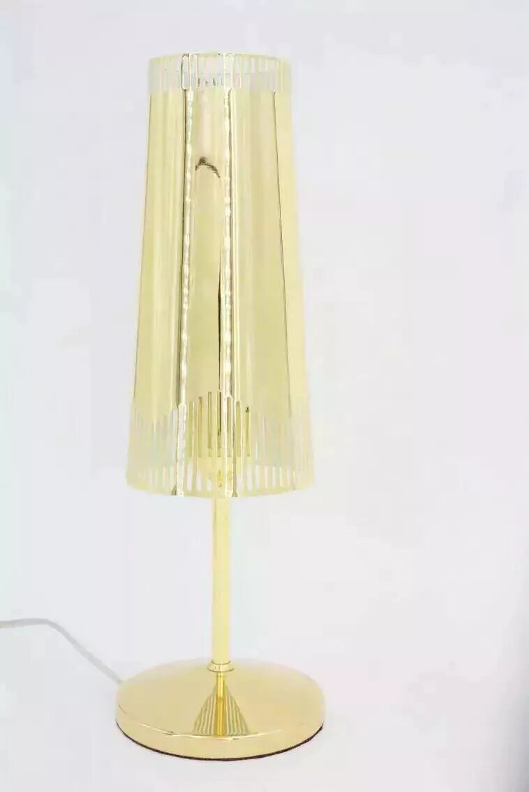 Vintage gold lamp