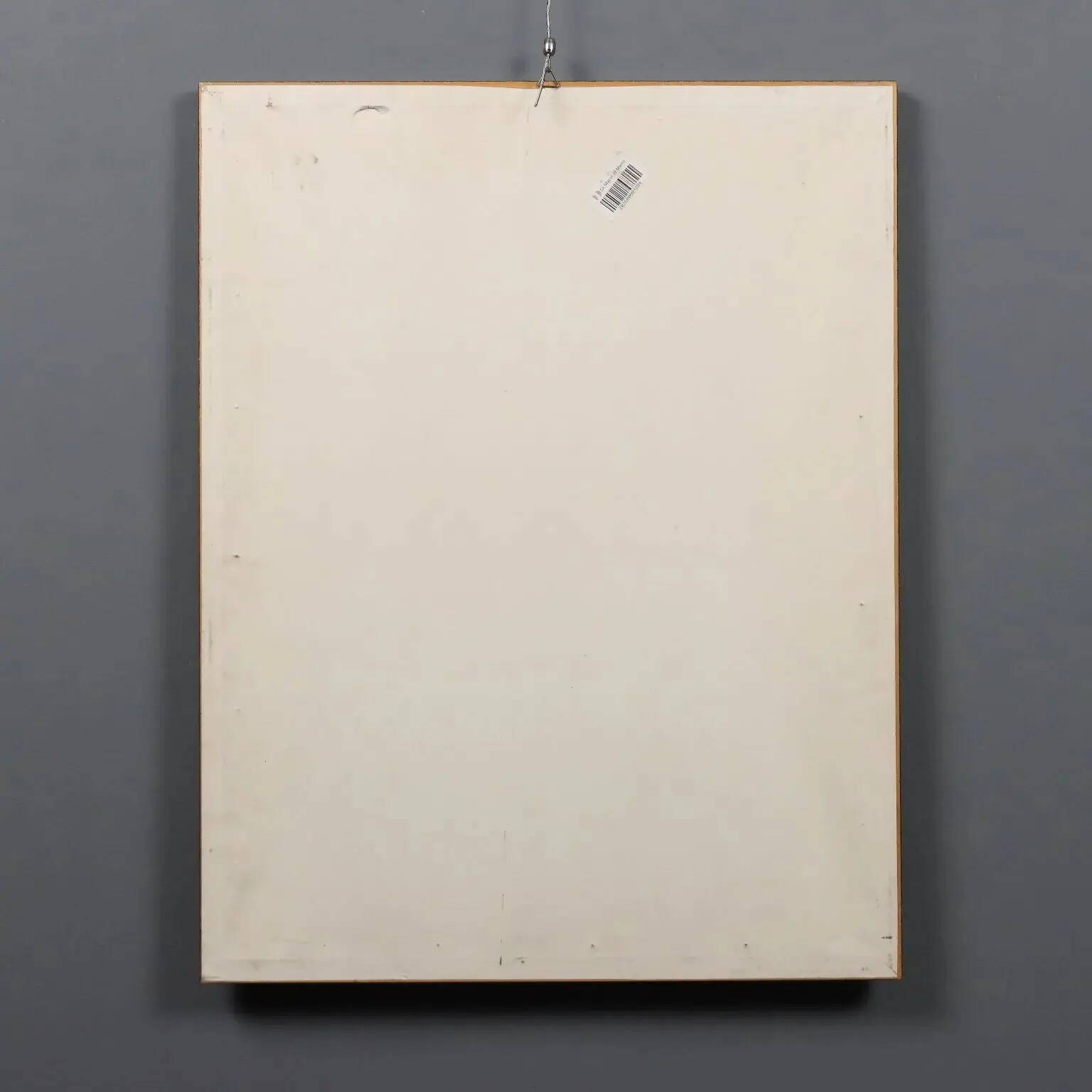 Modern painting by Giuseppe Siccardi, chalks and pencils on paper from the 1900s.
