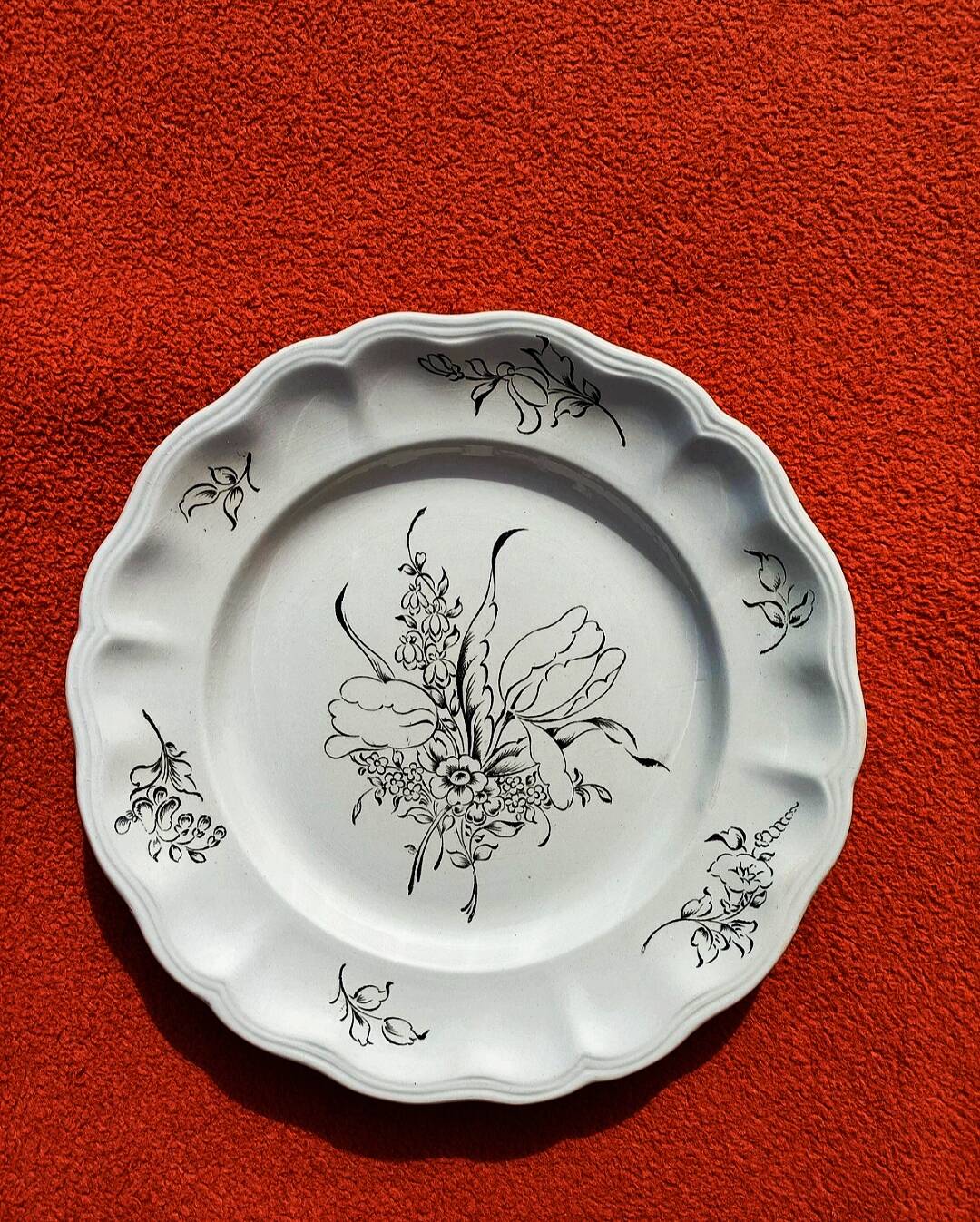 Lunéville porcelain x6