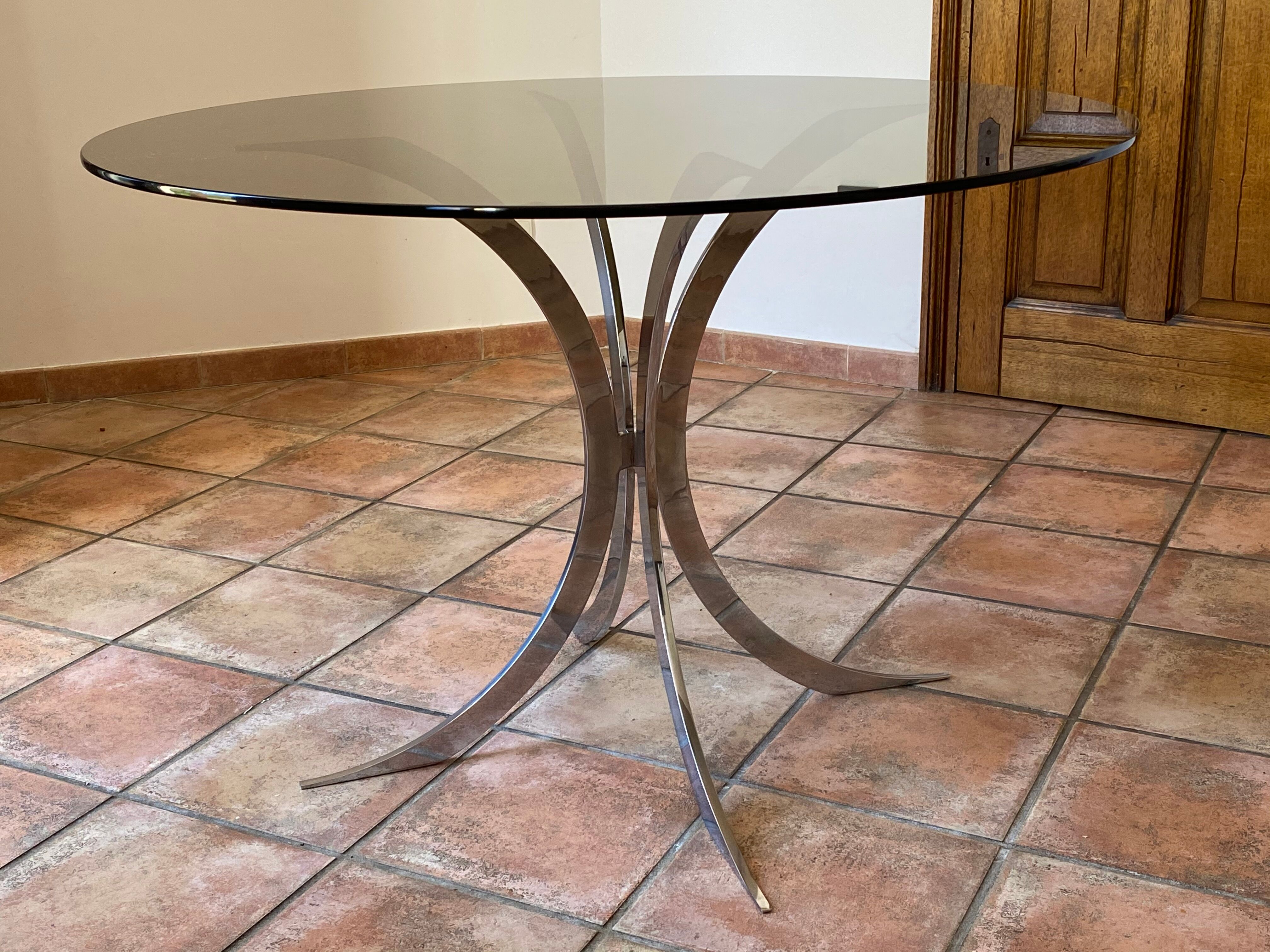 Boris Tabacoff table for Christofle, 1970