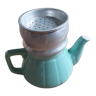 Cafetière pour 2 tasses en  céramique et ses filtres en inox