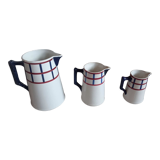 Vintage HBCM Béarn Pitchers-lot of 3