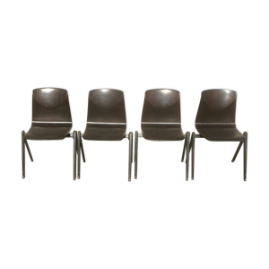 Ensemble de 4 chaises