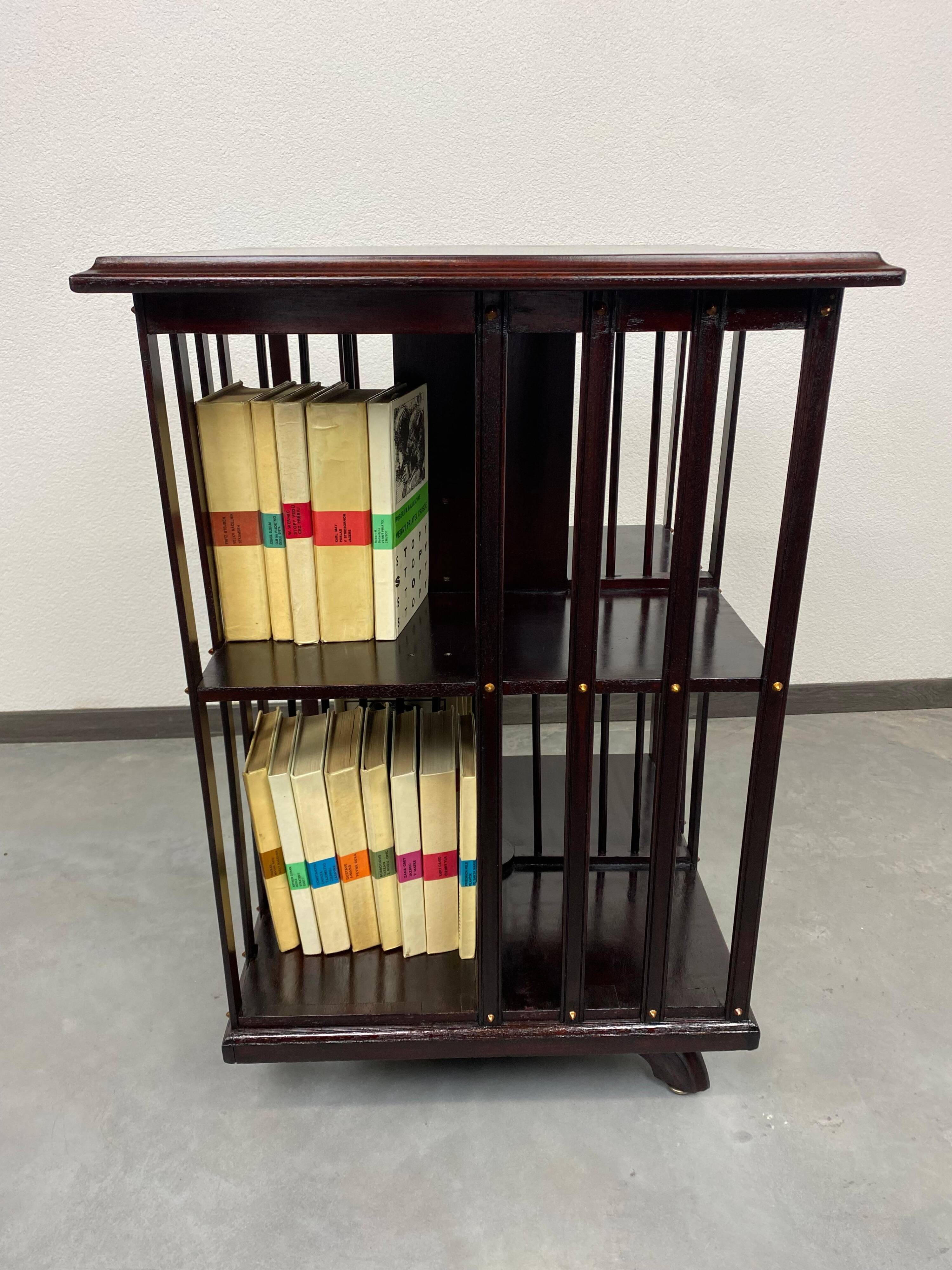 Rotating library by Thonet
