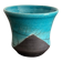 Pocket Vase Bowl Ashtray Raky Signed Pottery Craft Turquoise Z
