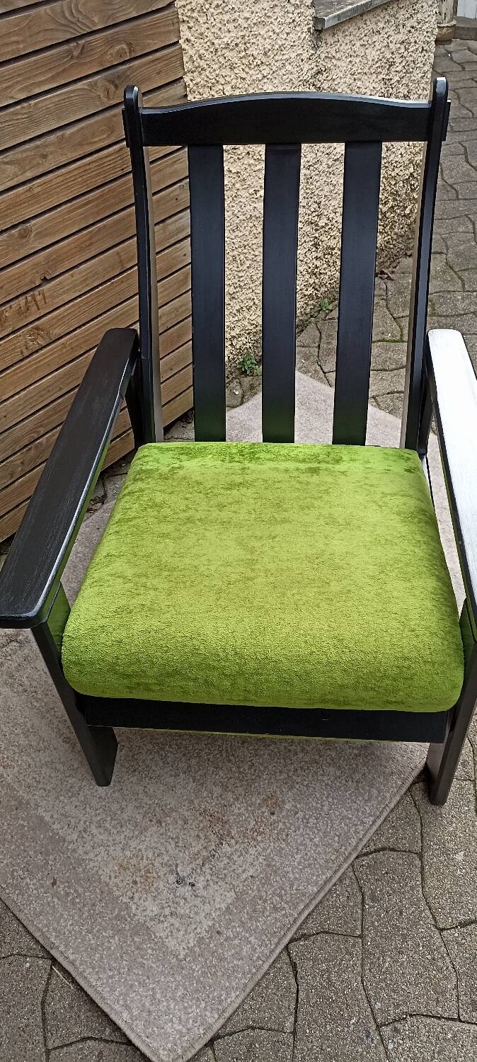 Vintage reclining armchair