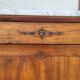 Empire secretary with detached columns in walnut from the 19th century