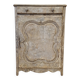Buffet ancien 1 porte/confiturier patiné