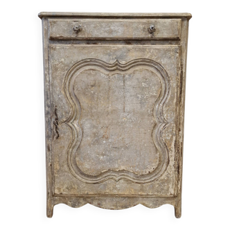 Antique 1-door buffet/patina jam cupboard