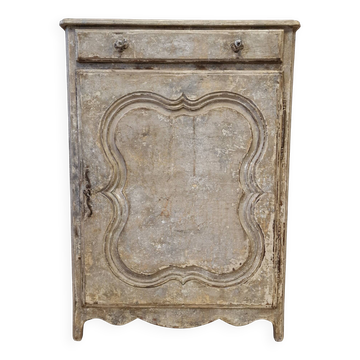 Antique 1-door buffet/patina jam cupboard