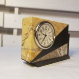 JAZ Quartz Clock Art Deco Marble Style - Table Clock