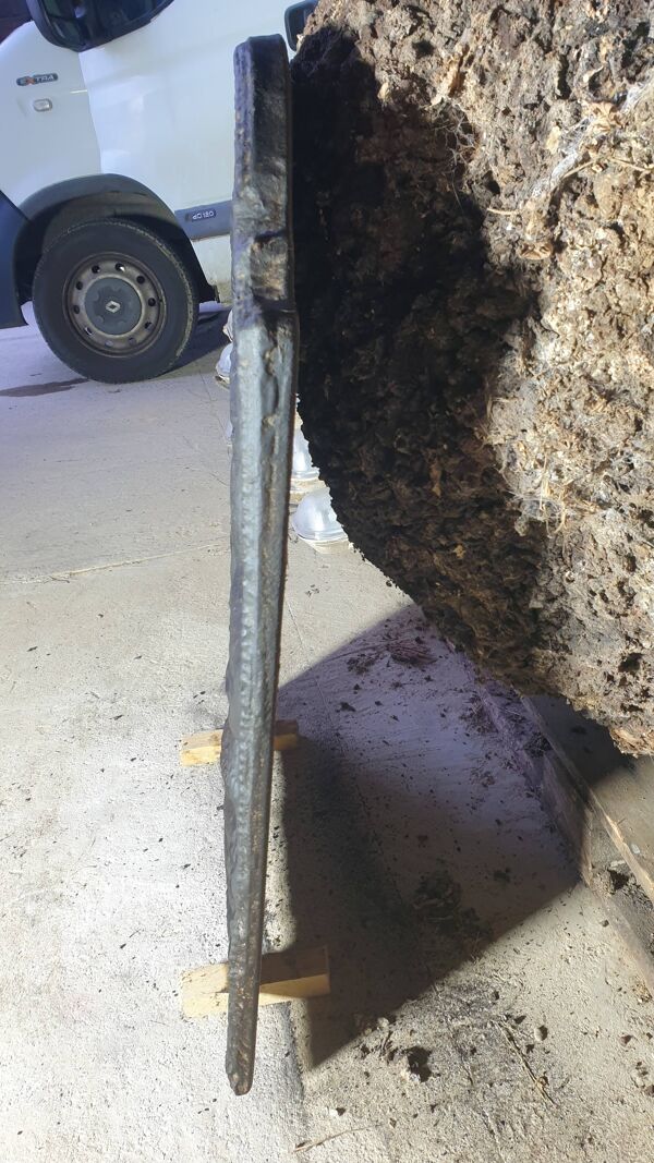 Plaque de cheminée en fonte, 1710