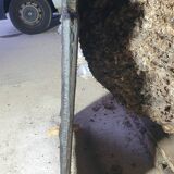 Cast iron fireplace plate - winemaking - 1710