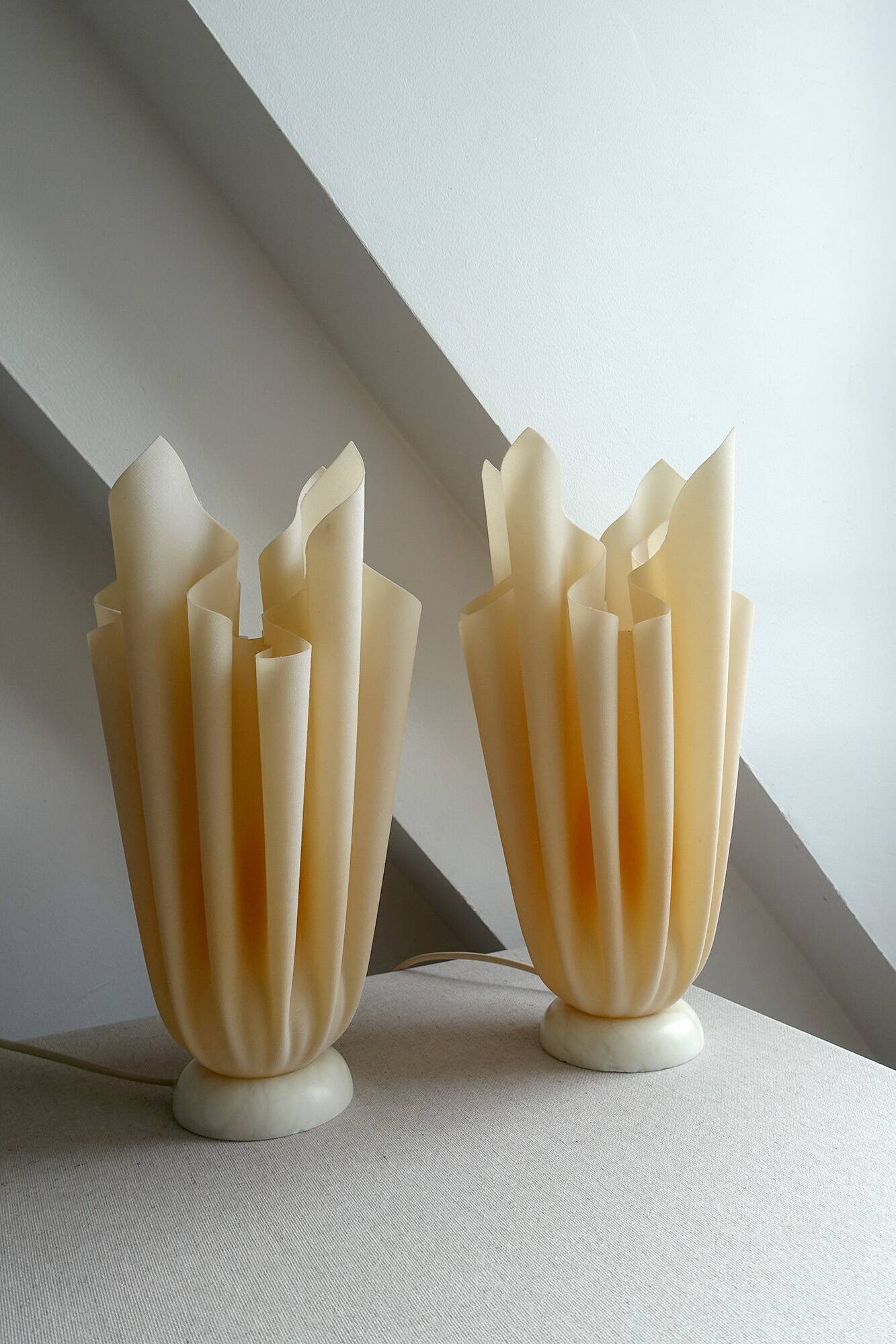 Pair of Ophélia lamps by Georgia Jacob