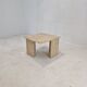 Italian Travertine Coffee Table, 1980's